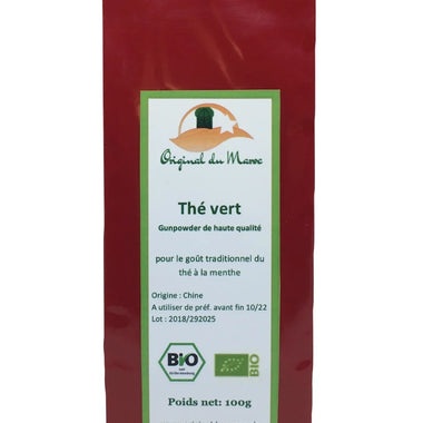 Thé vert Gunpowder 100g