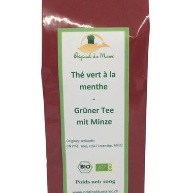 Thé vert à la menthe 100g