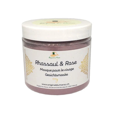 „Rhassoul &amp; Rose“-Maske